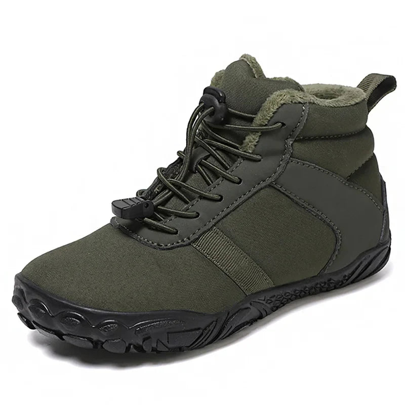 Bottes de Neige Chaudes & Antiderapantes Enfants vert