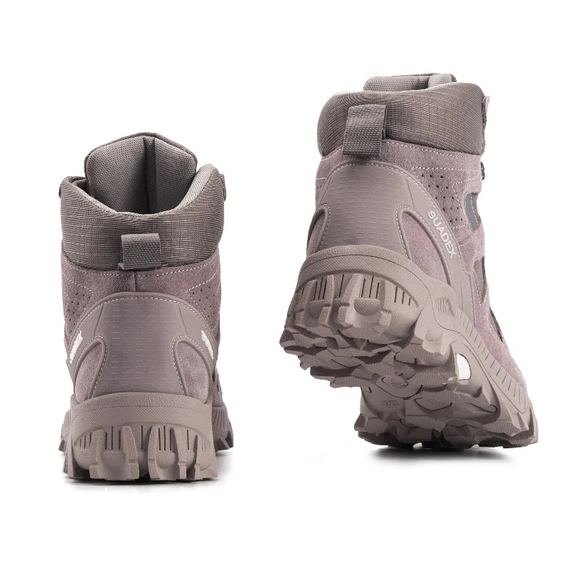 Bottes de Securite Indestructibles a Embout en Acier rose4