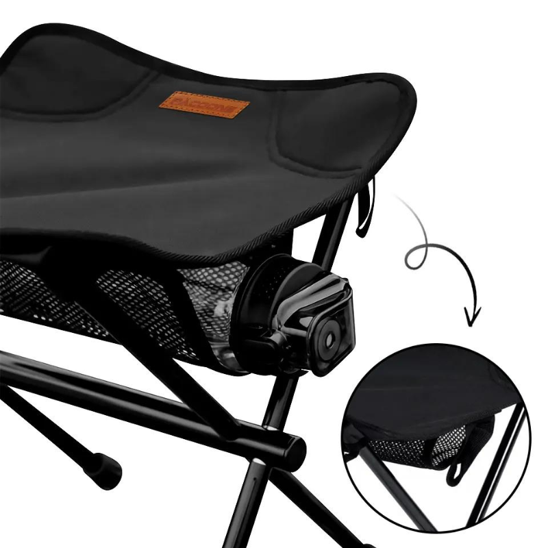 Chaise de Camping Mini avec Sac de Rangement avec rangement