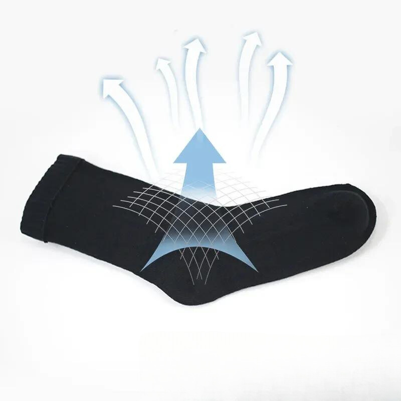 Chaussettes de Randonnée Imperméables Orange et Gris