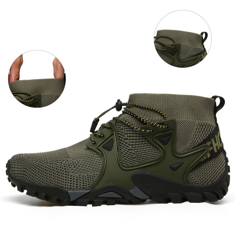 Chaussure de Randonnée d'Été en Maille vert
