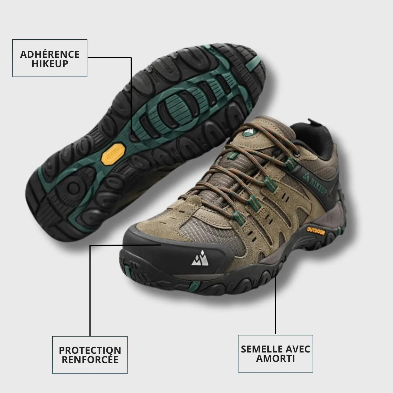 Chaussures de Randonnée Homme - Ultra Solide & Imperméable | Montagne & Trekking