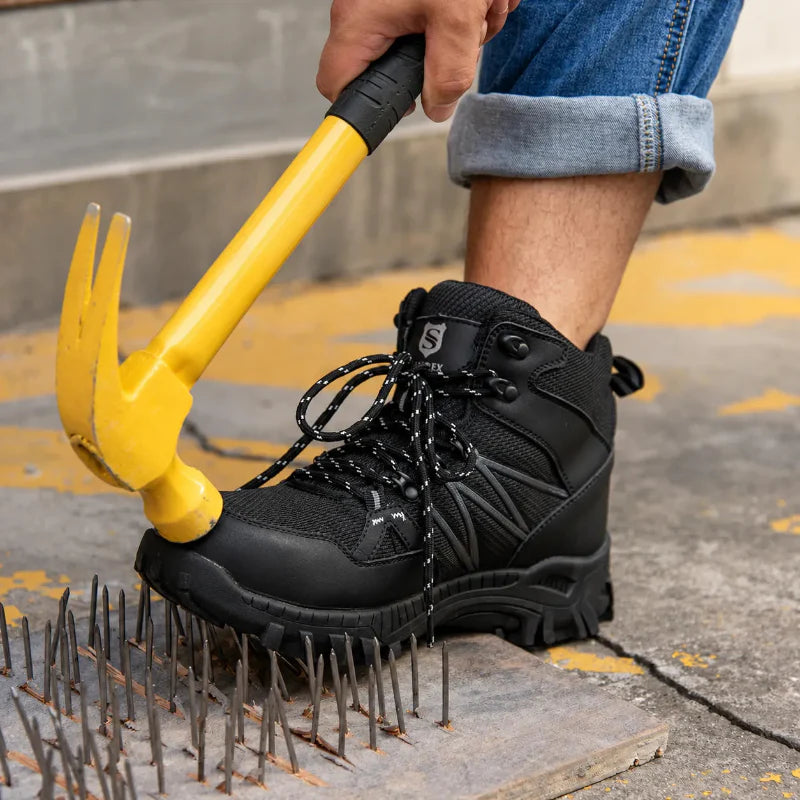 Chaussures de Securite Montantes avec Embout Acier1