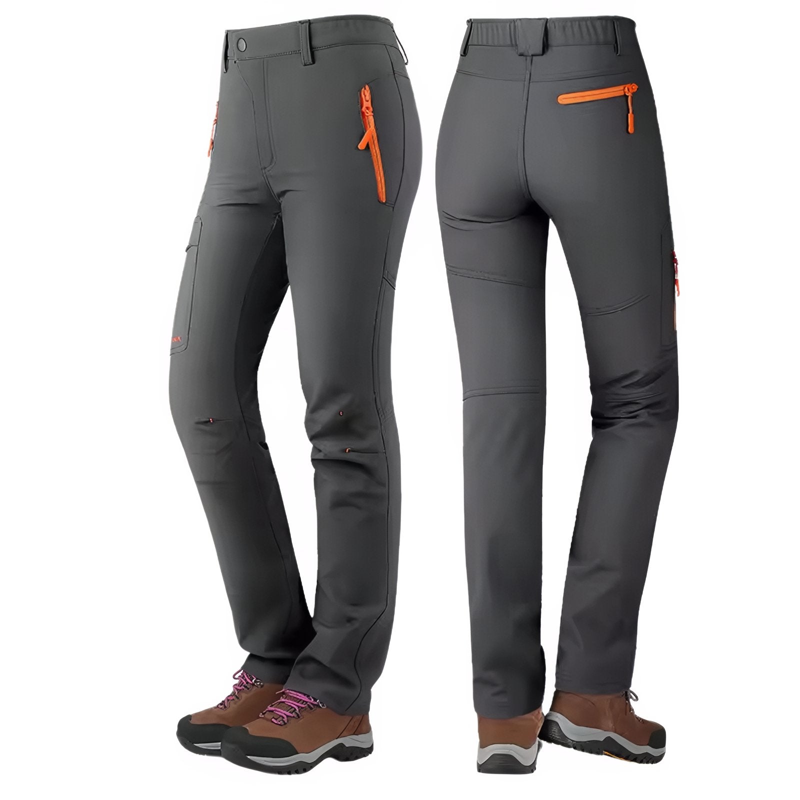 Pantalon de Randonnée Femme Taille Haute
