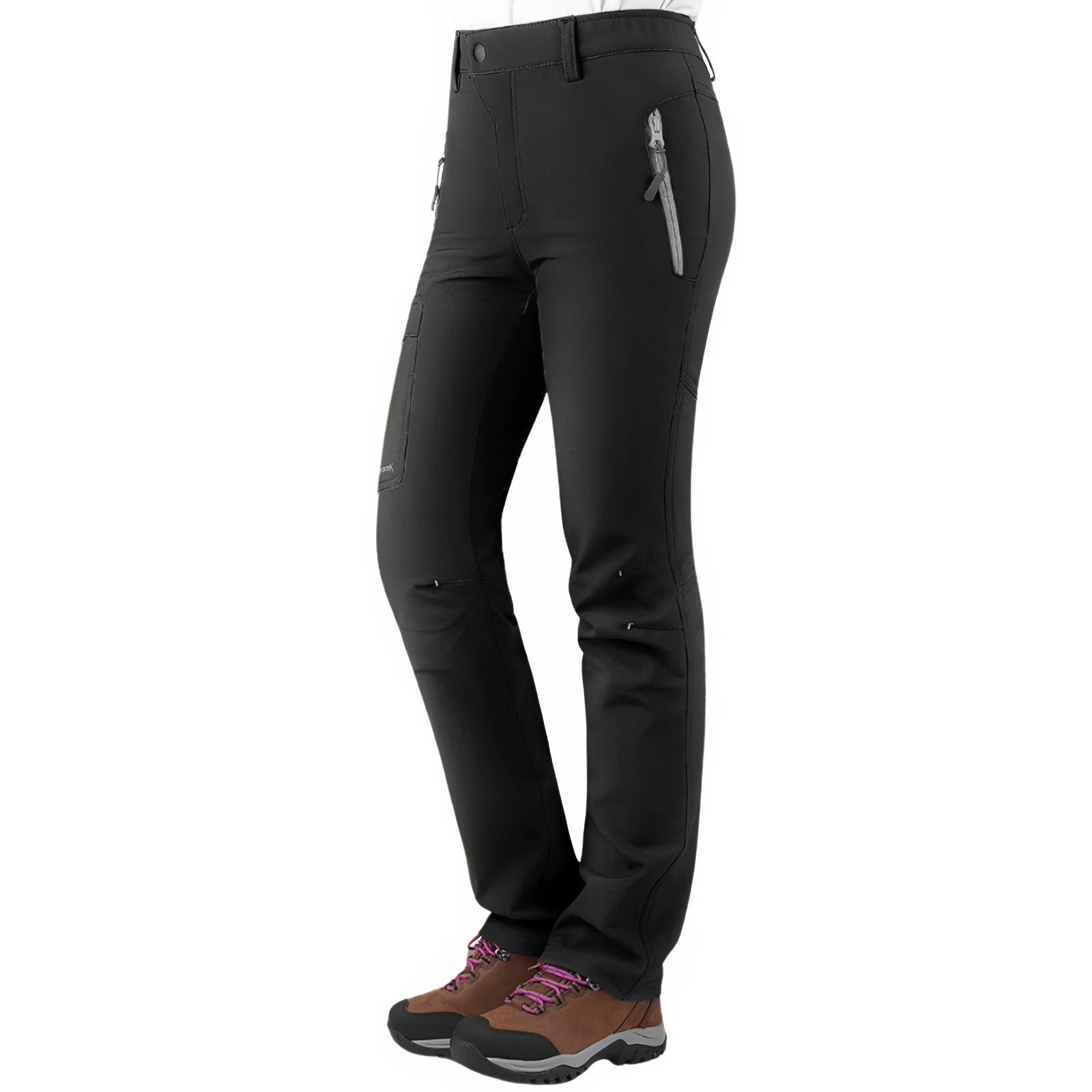 Pantalon de Randonnée Femme Taille Haute