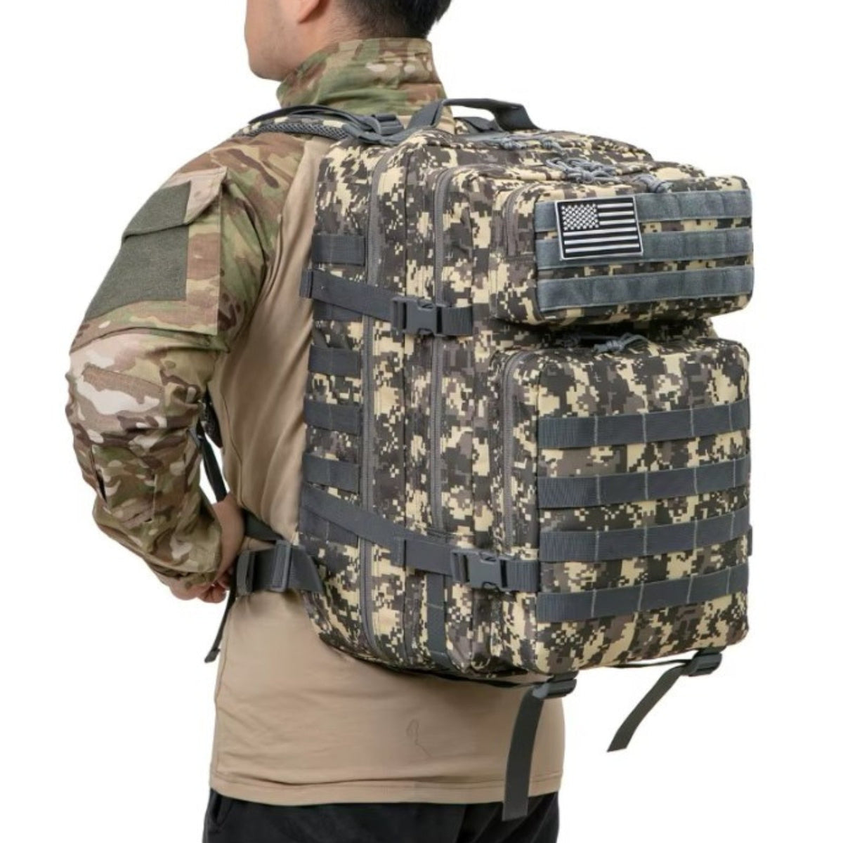 Sac À Dos Randonnée Camouflage