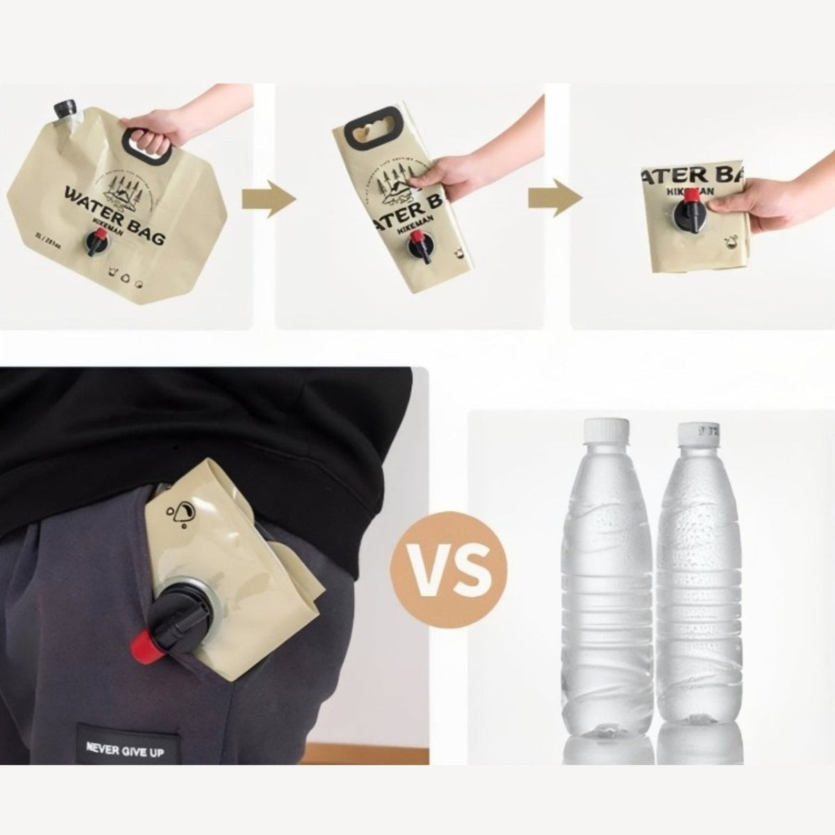 Réservoir D'Eau Pliable 8L 5