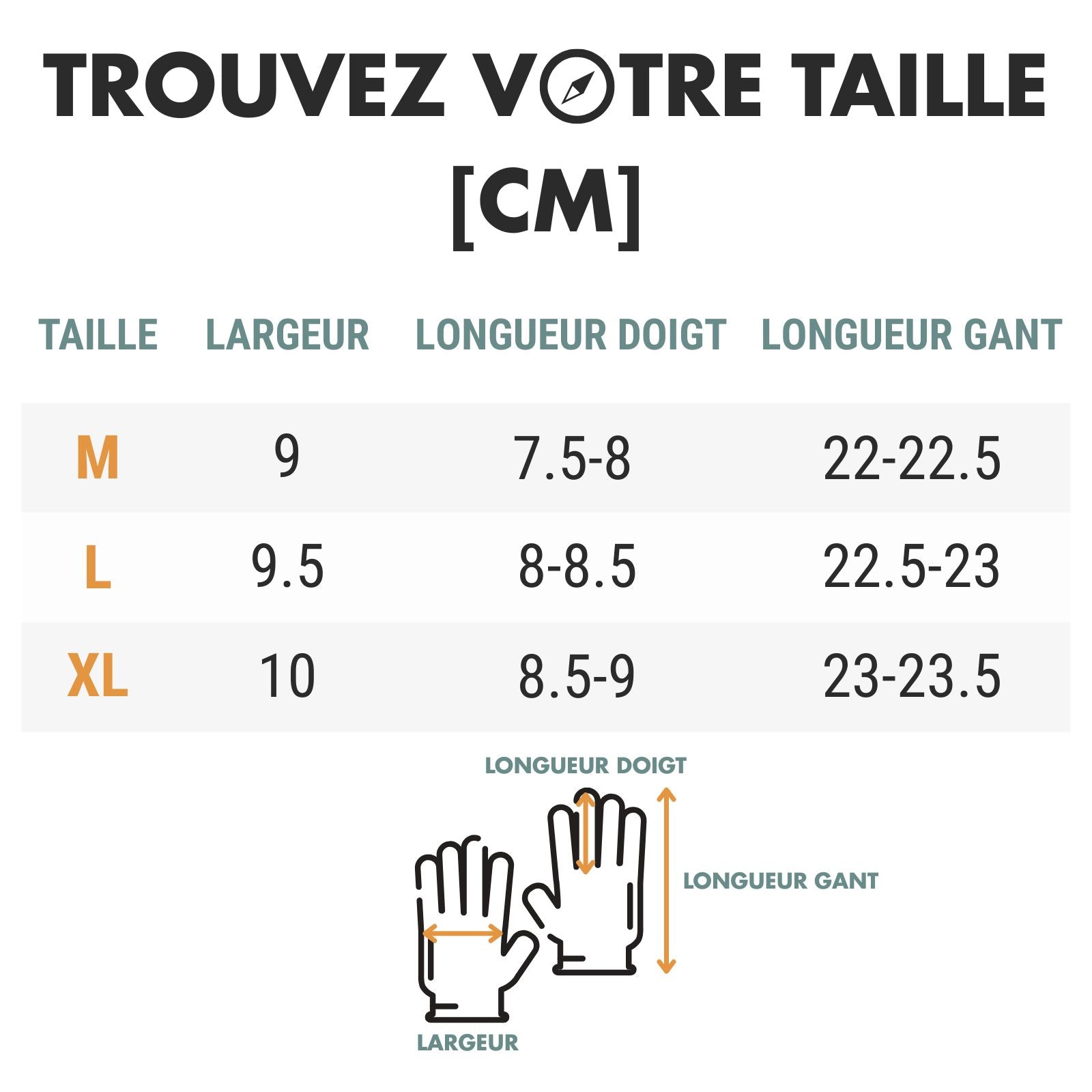 Gants Randonnée Hiver Femme