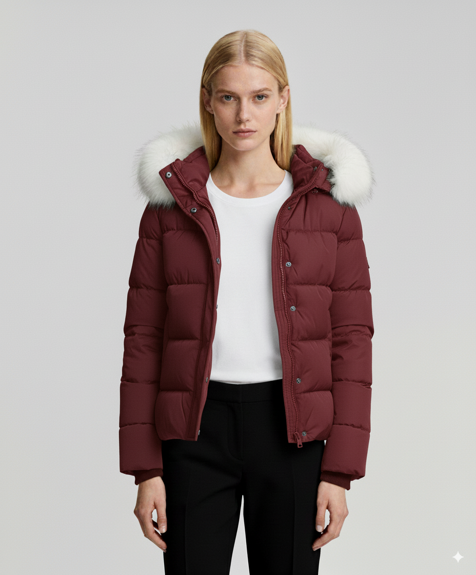 Doudoune Randonnée Femme Avec Capuche