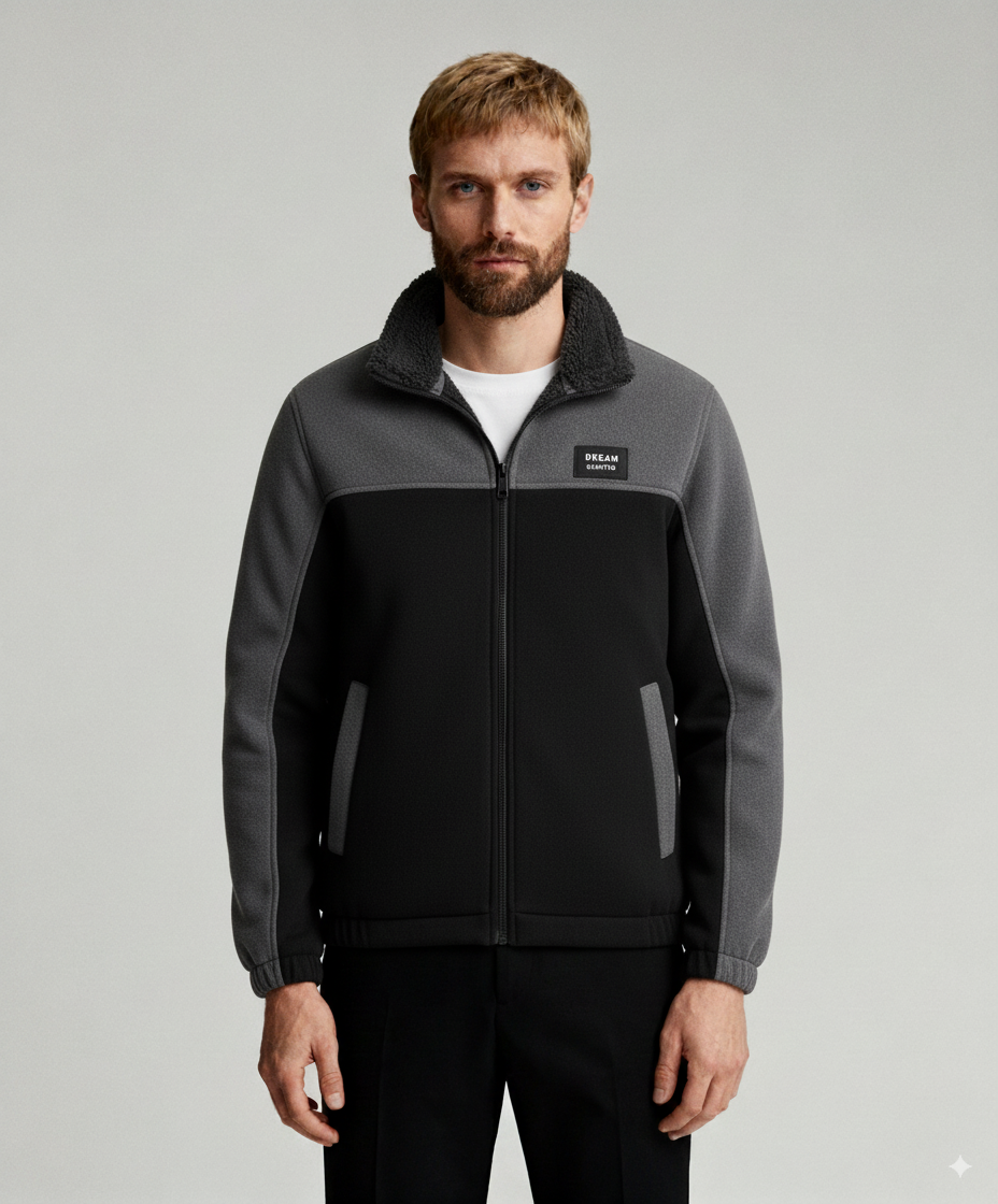 Veste Polaire Randonnée Noire