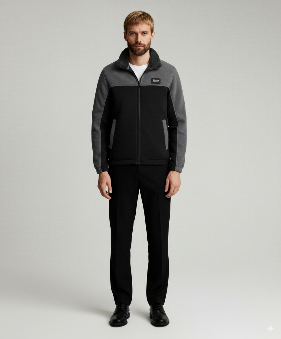 Veste Polaire Randonnée Noire