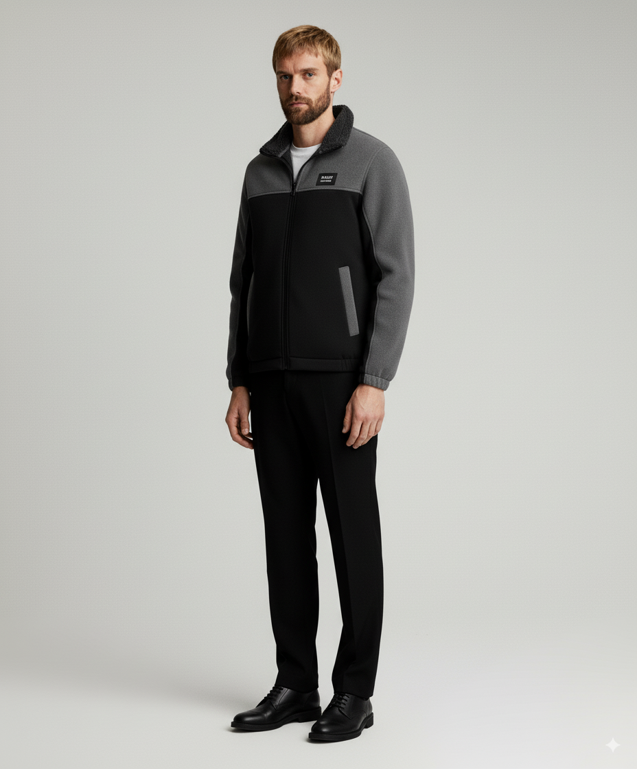 Veste Polaire Randonnée Noire