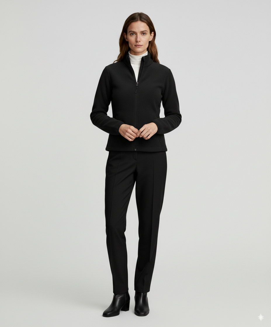Veste Randonnée Femme Noir
