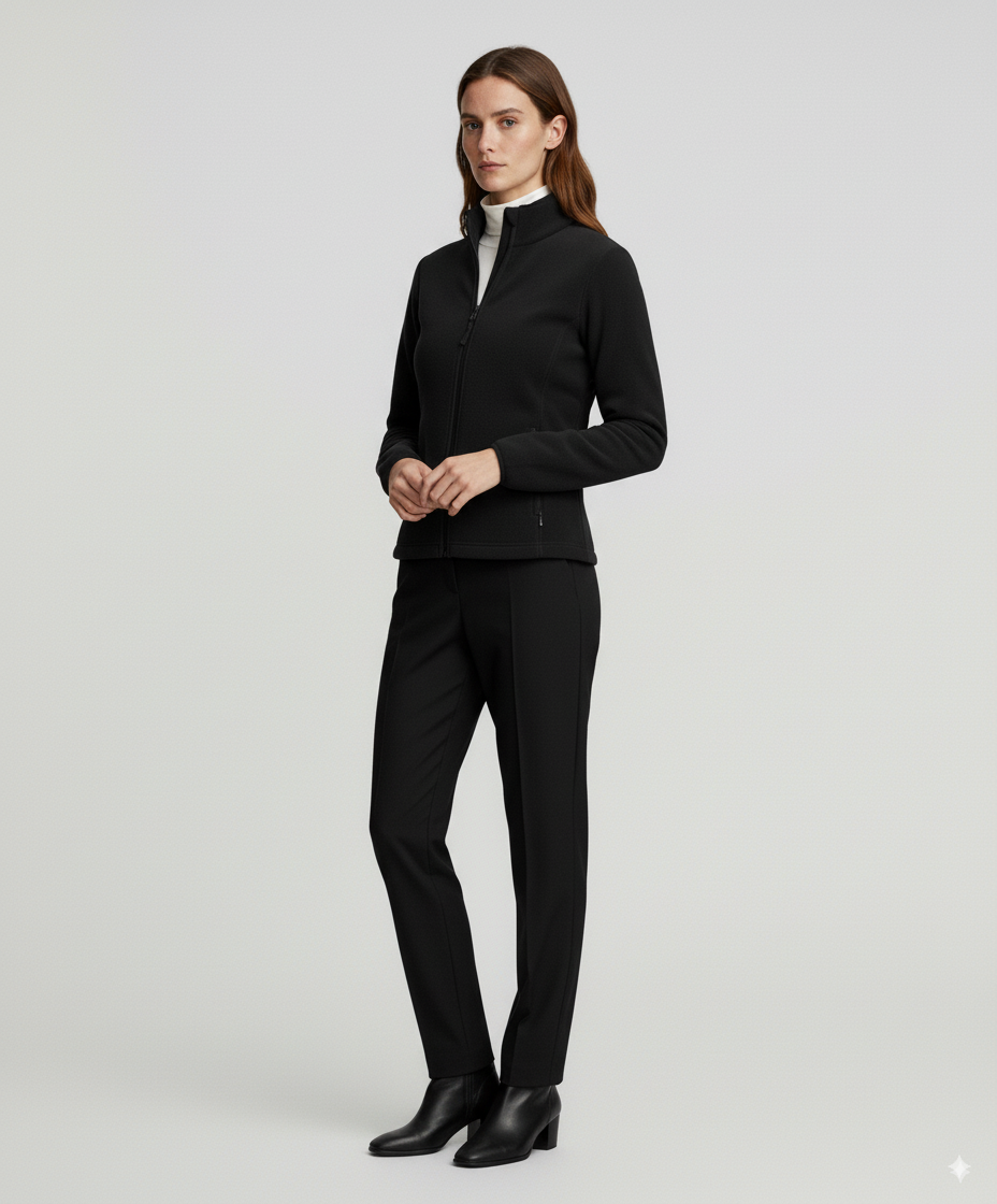 Veste Randonnée Femme Noir