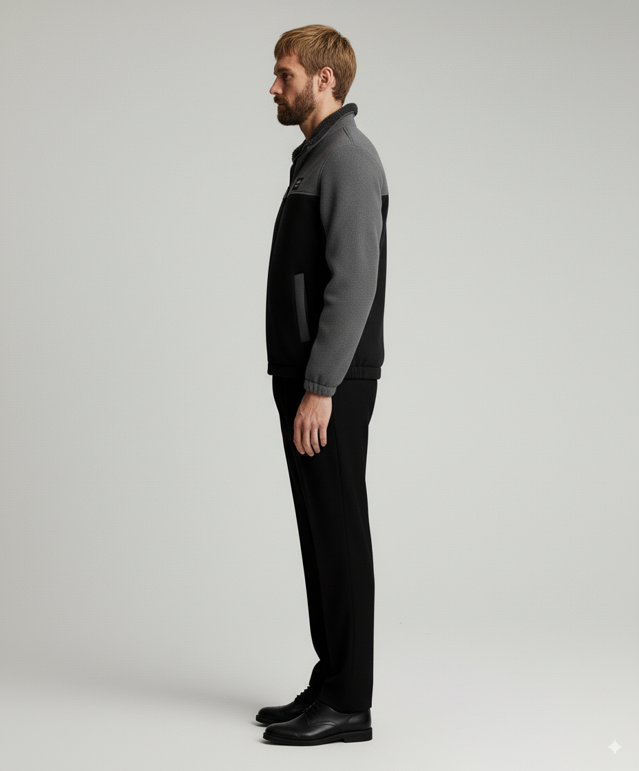 Veste Polaire Randonnée Noire