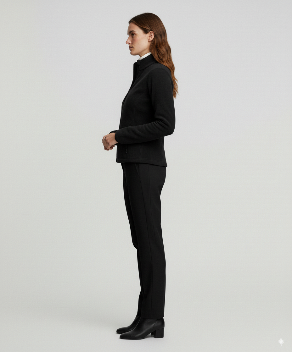 Veste Randonnée Femme Noir