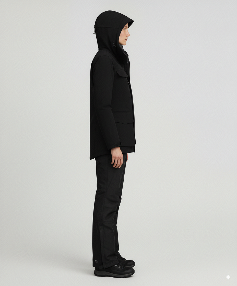 Veste Randonnée Chaude et Imperméable Femme