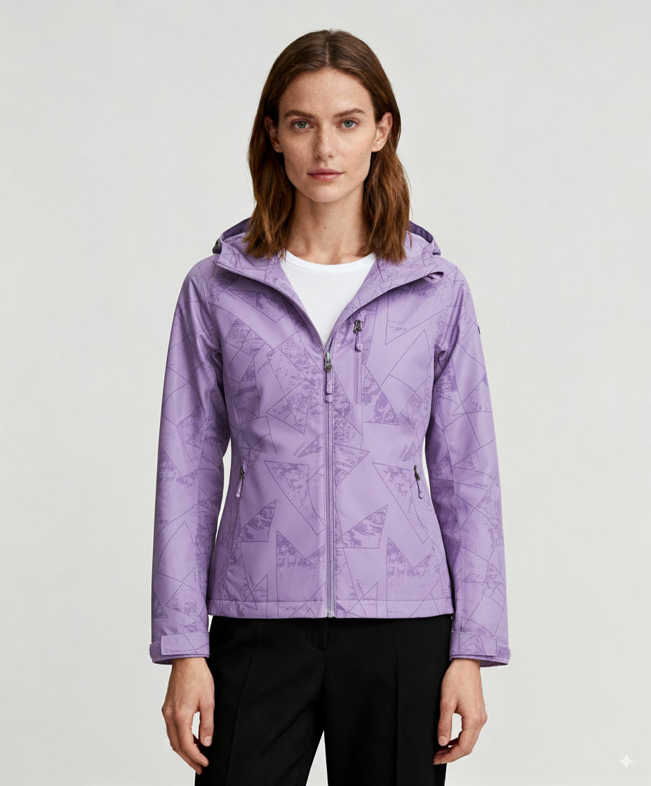 Veste Randonnée Femme Kaki