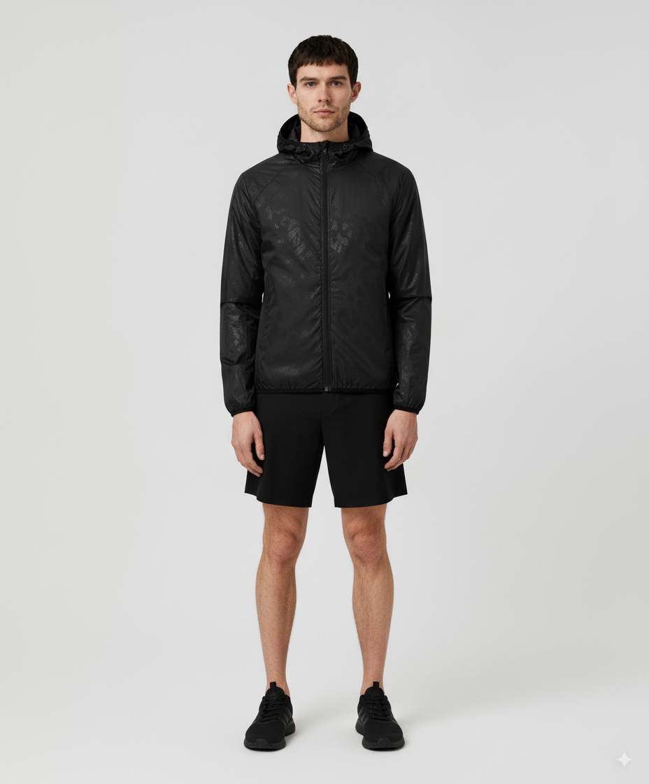 Veste Randonnée Noire Homme