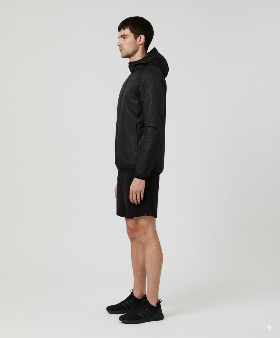 Veste Randonnée Noire Homme
