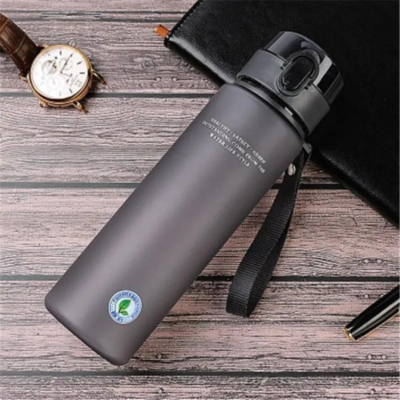 Gourde de Randonnée Portable Sans BPA gris