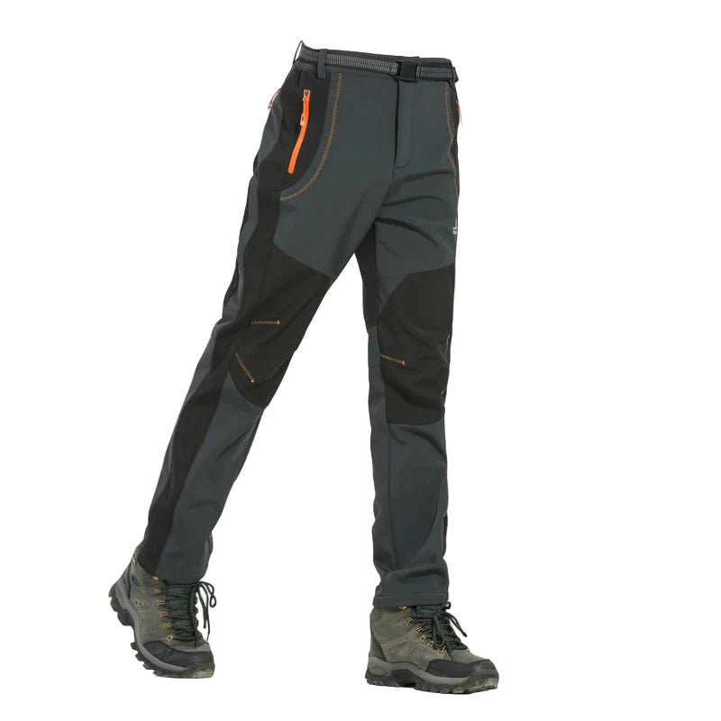Pantalon Randonnée Homme Imperméable Softshell Doublé Polaire – SnowPeak - Esprit Rando