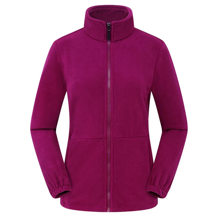 Veste Randonnée Femme Polaire Thermique Coupe-Vent et Respirante - AlpenFleece - Esprit Rando