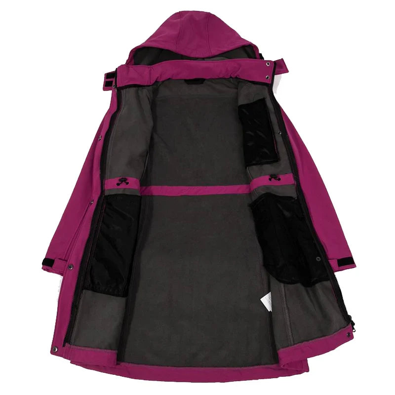 Veste Randonnée Femme Longue Softshell & Coupe-Vent - AltaTrail - Esprit Rando