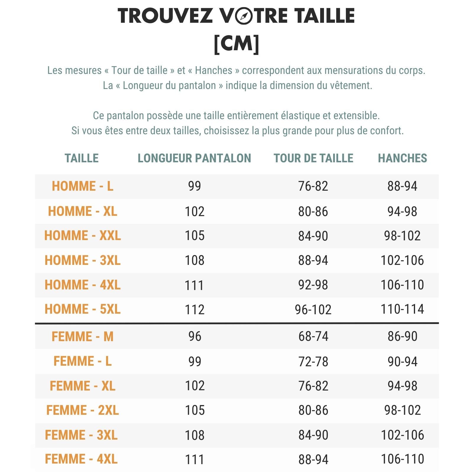 Pantalon Randonnée Pays Chaud