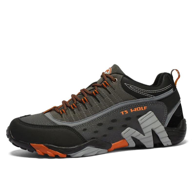 Chaussure randonnée basse ultra-résistant Homme orange