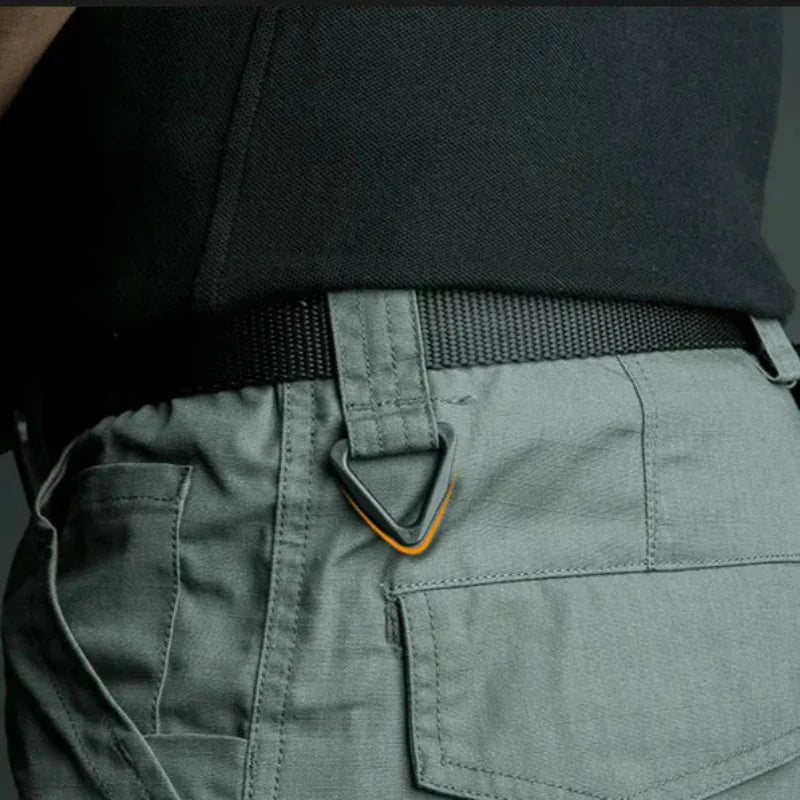 Short cargo de randonnée multi-poches pour hommes 3