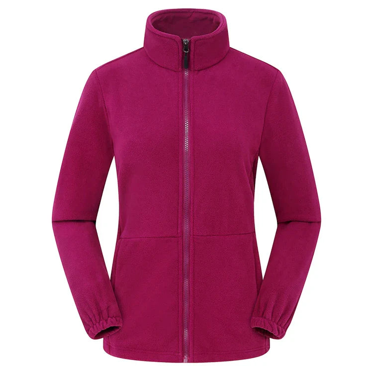 Veste Randonnée Femme Polaire Thermique Coupe-Vent et Respirante - AlpenFleece - Esprit Rando