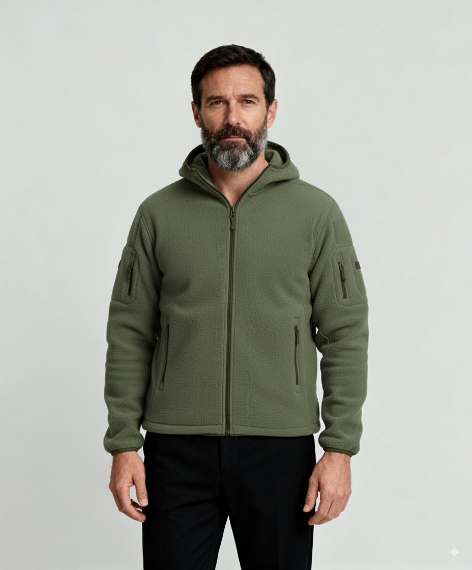Polaire Verte Homme