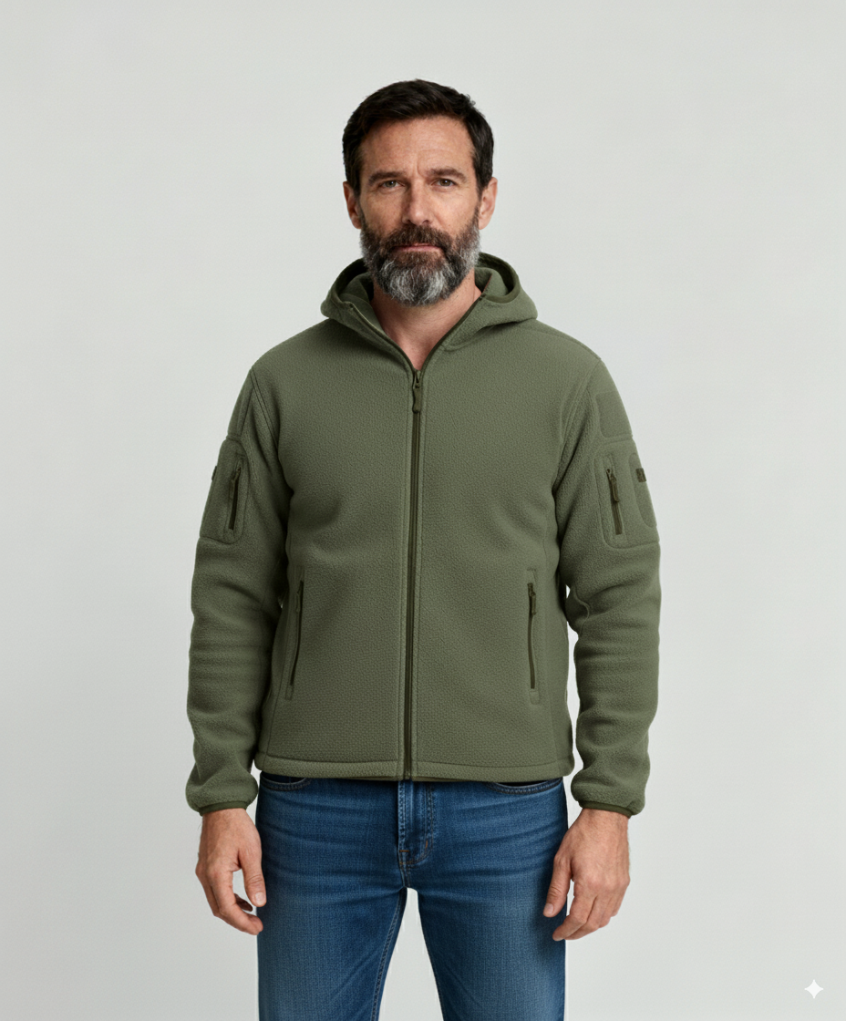 Polaire Verte Homme