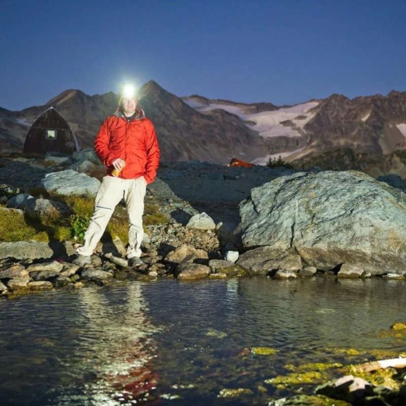 Lampe Frontale Puissante avec Capteur de Mouvement
