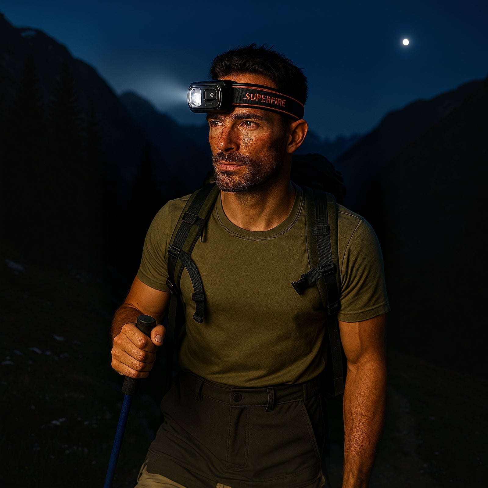 Lampe Frontale 350 Lumens