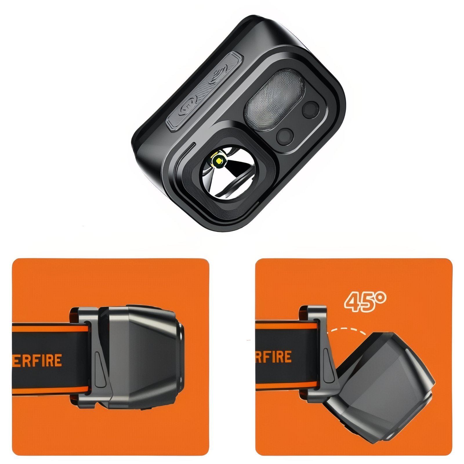 Lampe Frontale 350 Lumens