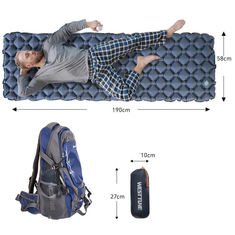 Matelas de Camping Gonflable Ultra-Léger taille