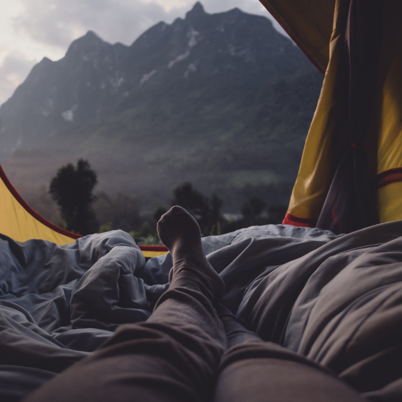 Matelas de Camping Gonflable avec Pompe Intégrée