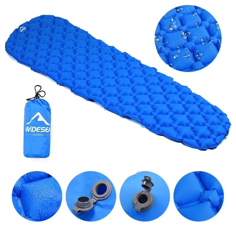 Matelas de Camping Ultraléger avec Sac de Gonflage