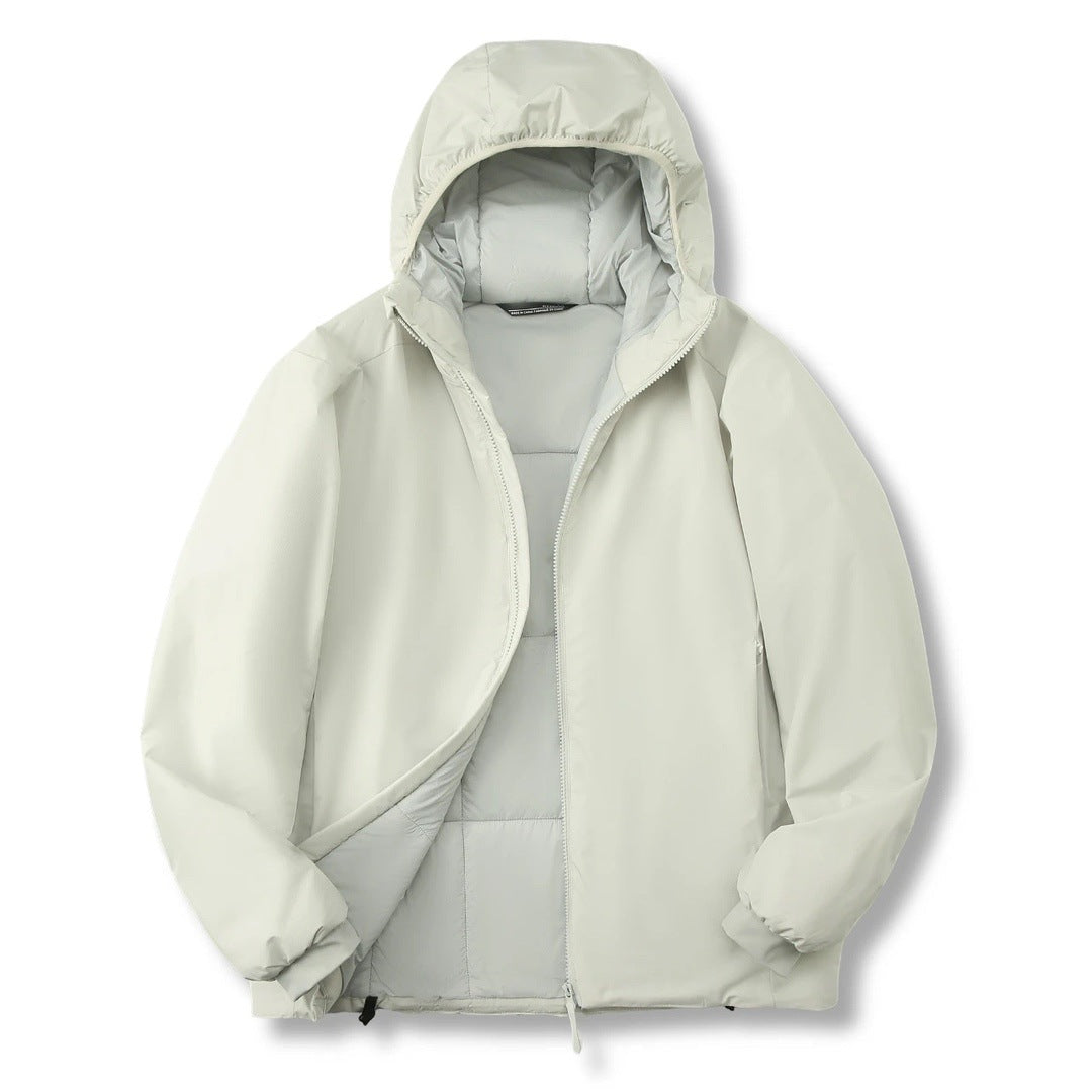 Veste Imperméable Randonnée Homme Marron