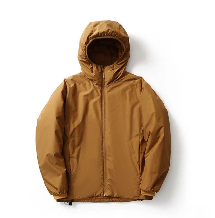 Veste Imperméable Randonnée Homme Marron