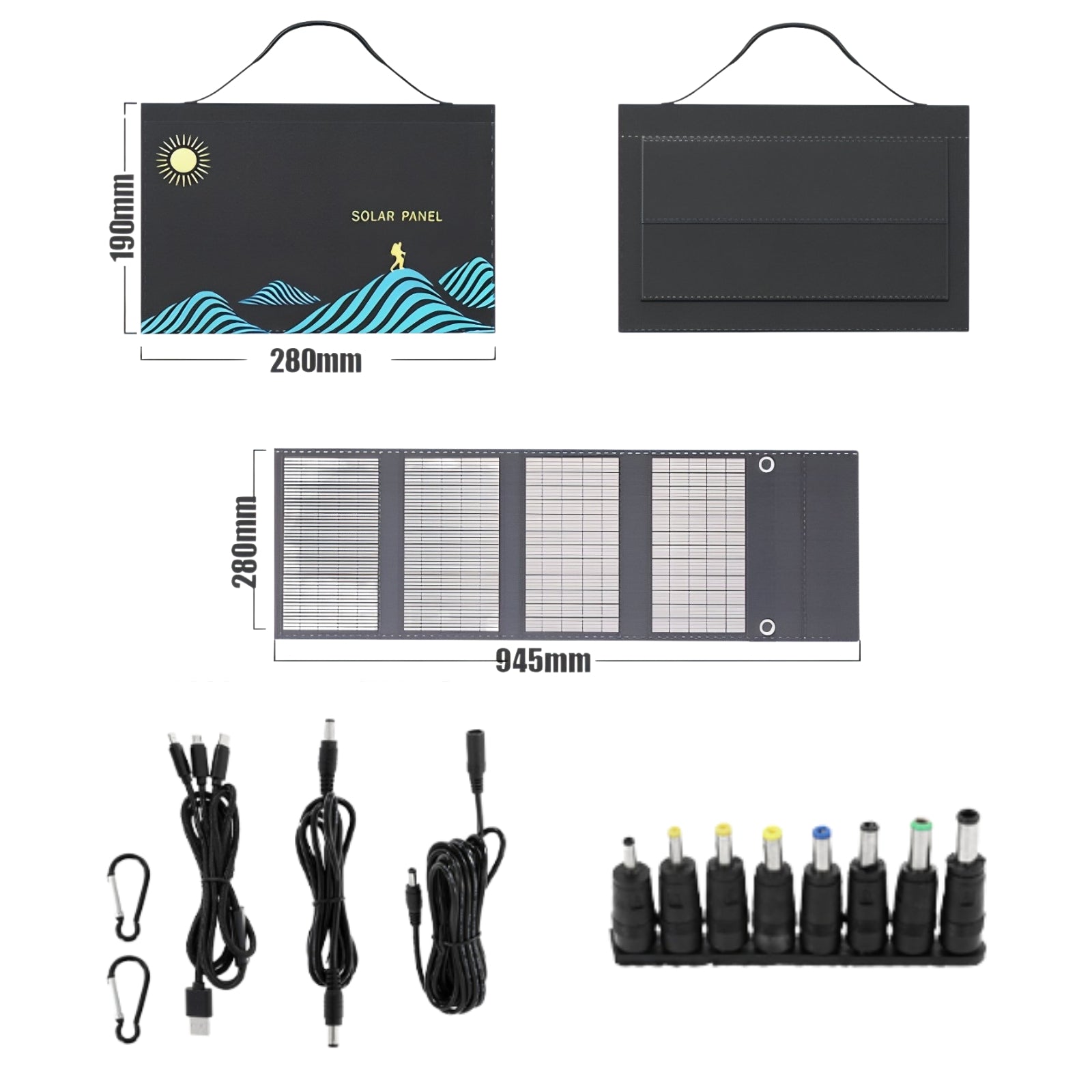 Kit Chargeur Solaire Randonnée