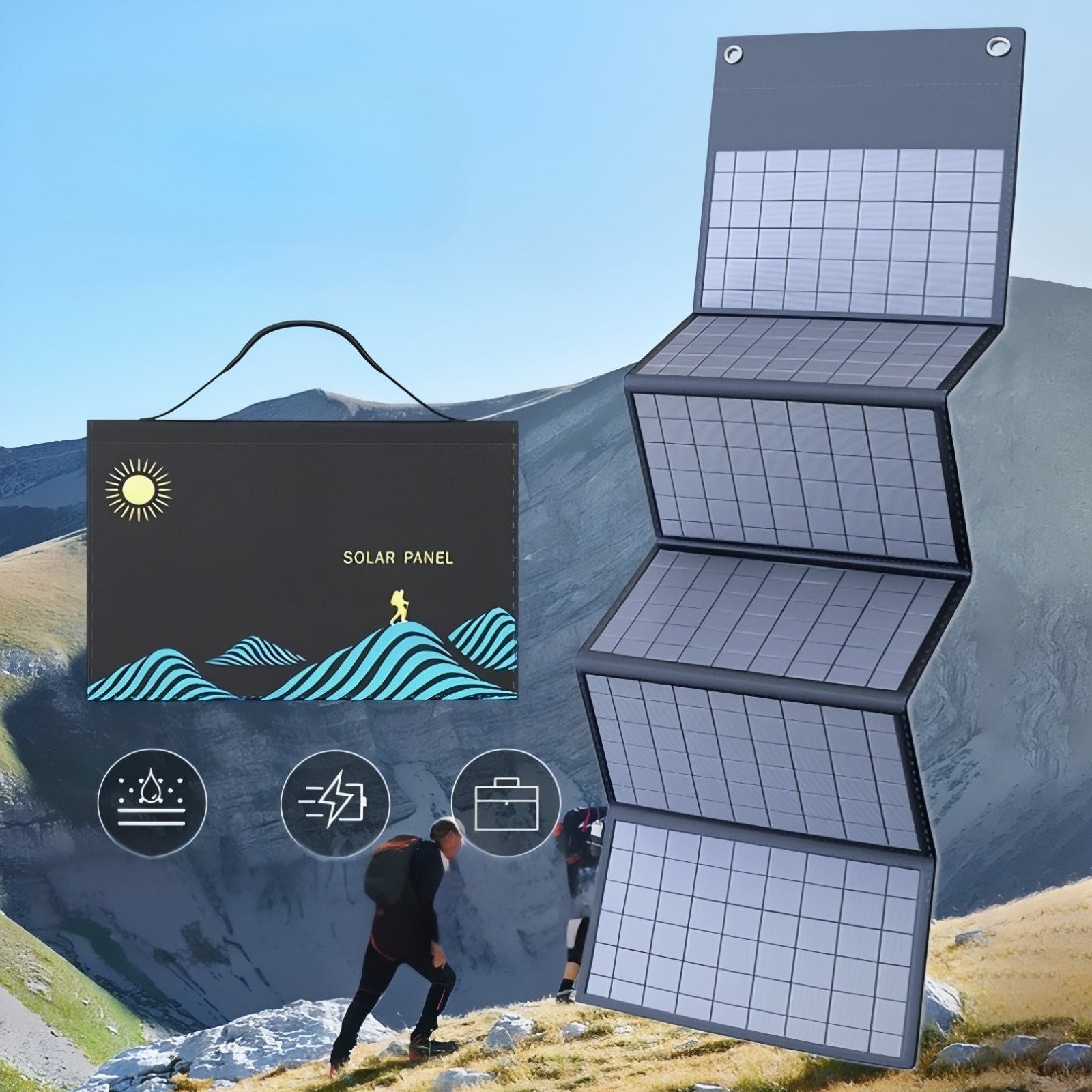 Kit Chargeur Solaire Randonnée