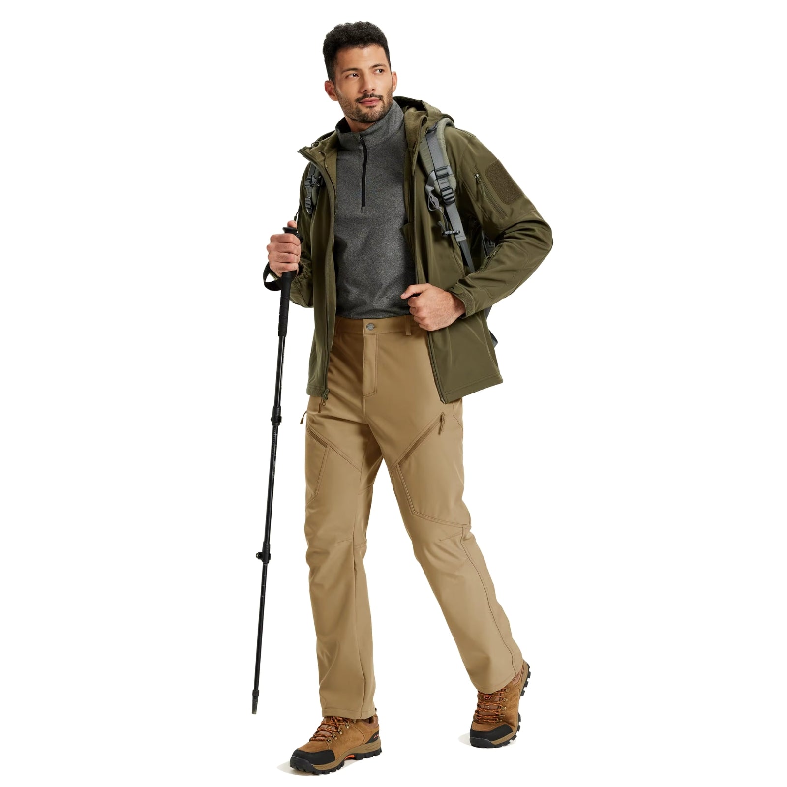 Pantalon Randonnée Deperlant Homme