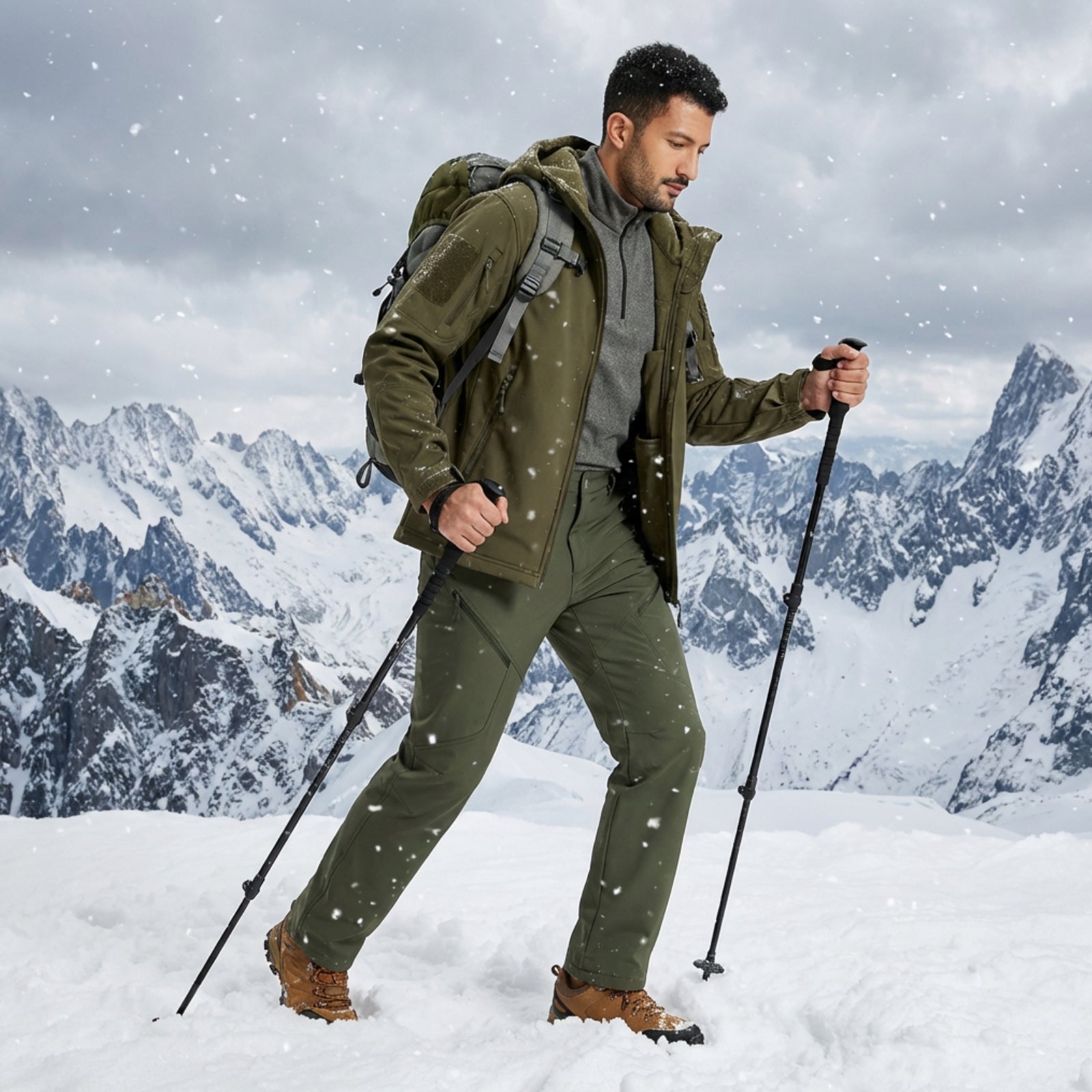 Pantalon Randonnée Deperlant Homme