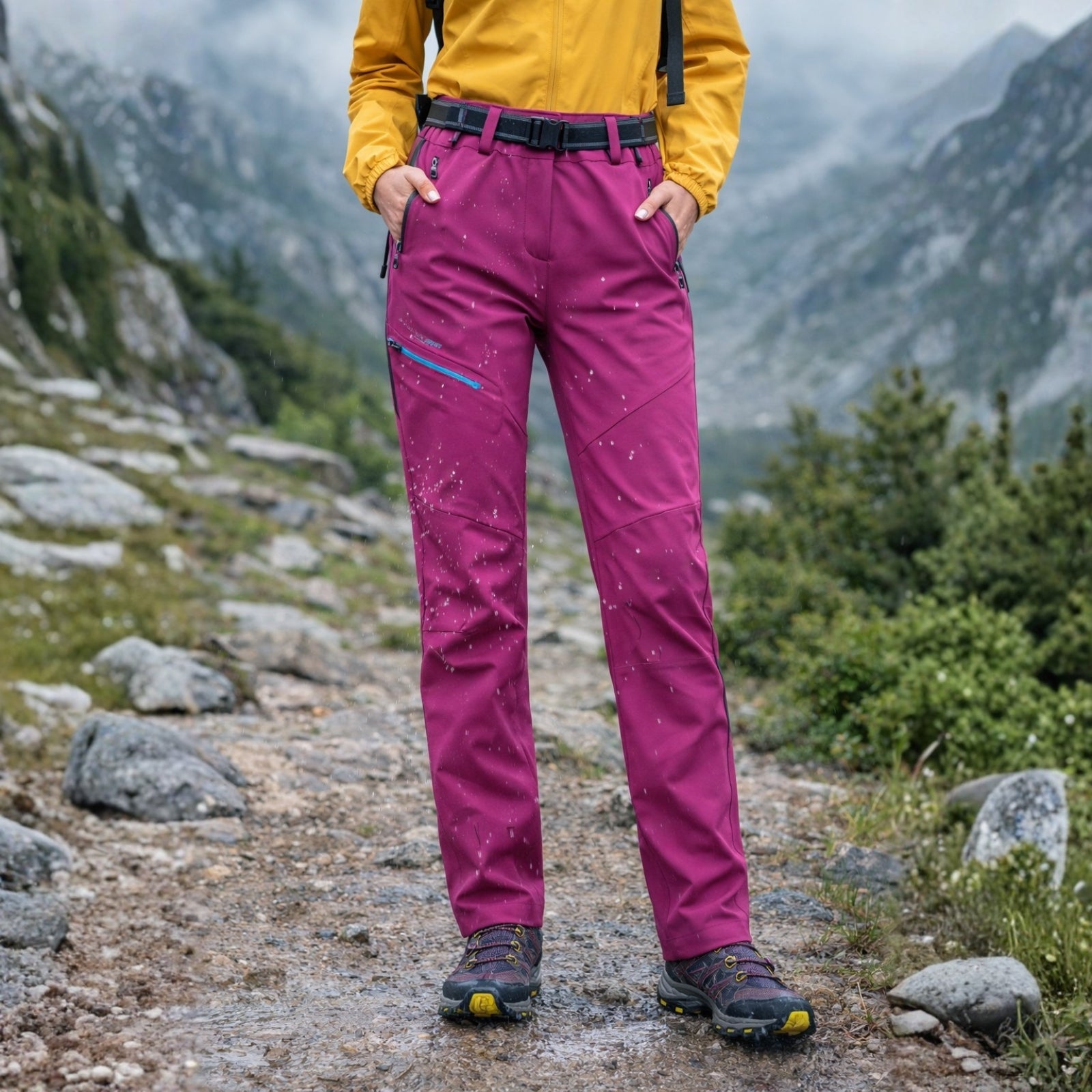 Pantalon Randonnée Femme Grande Taille