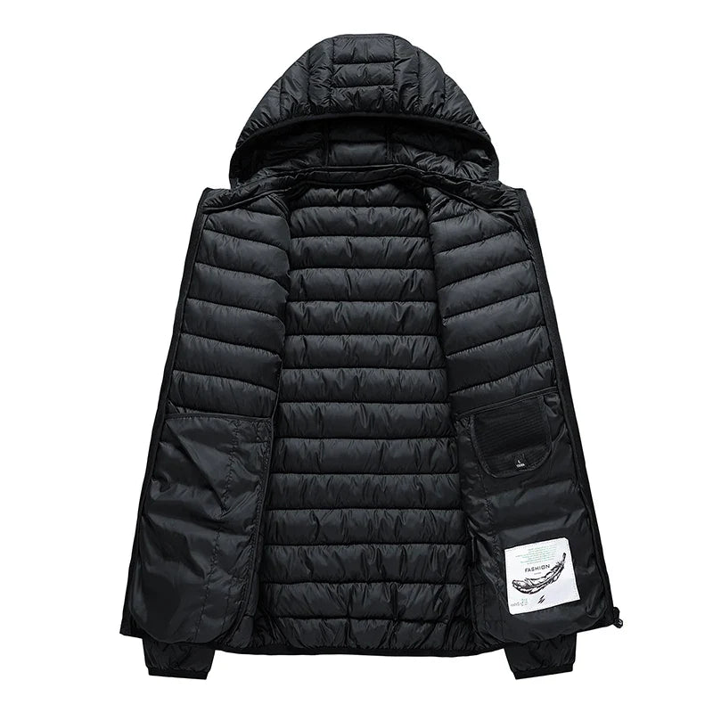Doudoune randonnée automne hiver pour homme intérieur
