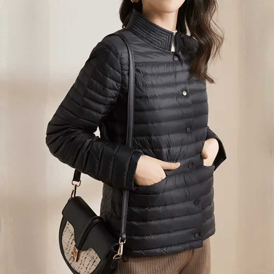 Doudoune Randonnée Femme Noire