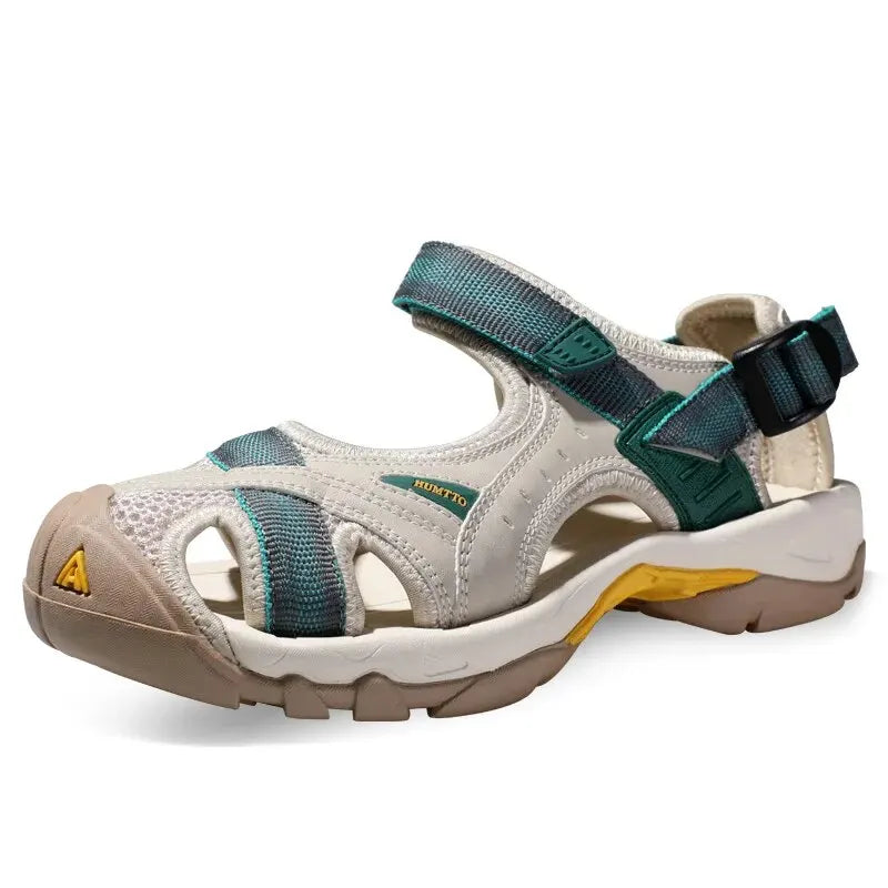 Sandales randonnée camping pour femmes vert